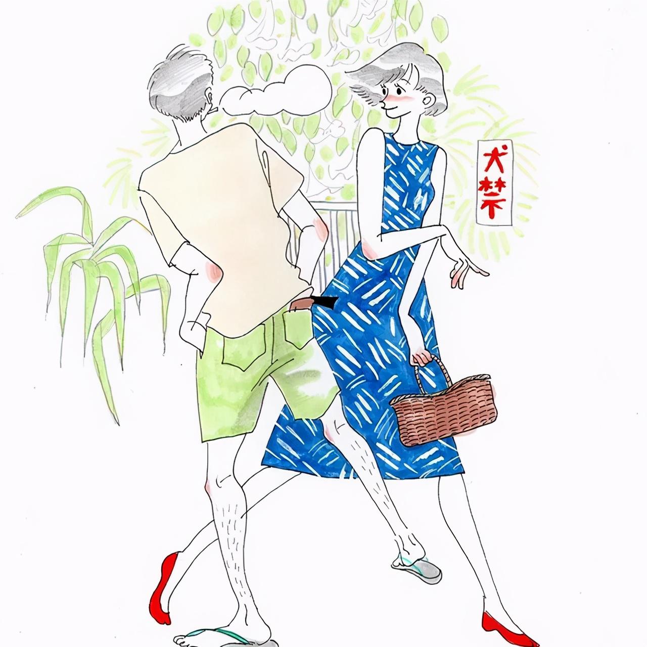 私人情侣网络站(日本小姐姐的70张情侣插画，好真实)-第9张图片-蝶芒网