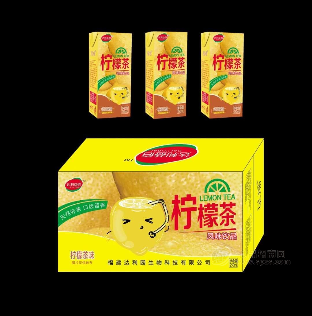达利益佰水果味风味饮料柠檬茶