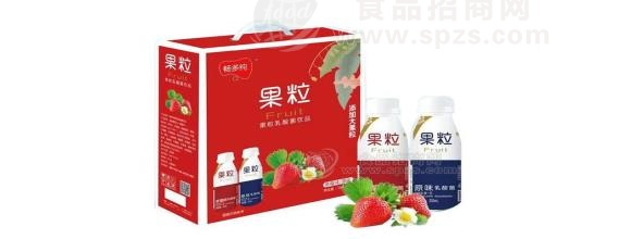“畅多纯”果粒酸奶