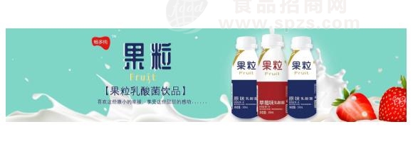 “畅多纯”果粒酸奶原味