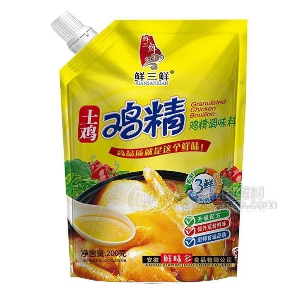 鲜三鲜鸡精调味料