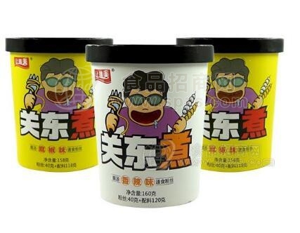 让味美速食粉丝关东煮食材丰富