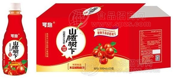 可趣山楂汁天然健康 可趣山楂汁天然健康