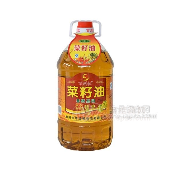 百州红菜籽油特香