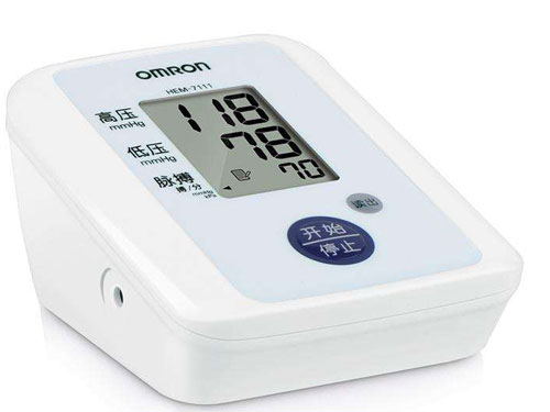 欧姆龙上臂式电子血压计怎么使用