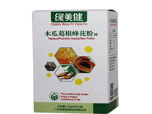 木瓜葛根蜂花粉有什么作用