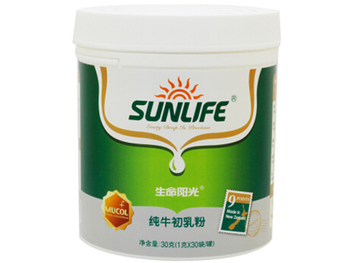 生命阳光牛初乳