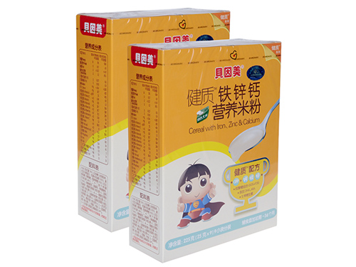 贝因美米粉?€么冲