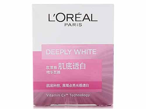 欧莱雅胶原蛋白面膜哪个是正面