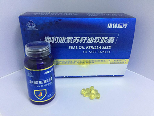 海豹油紫苏油软胶囊功???