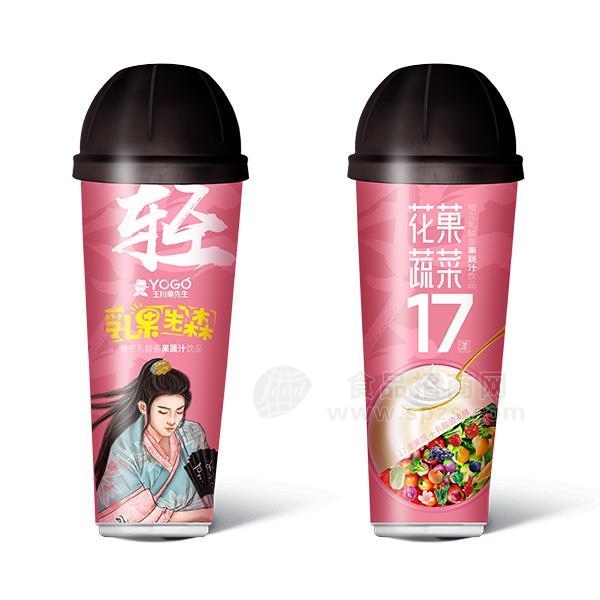 玉川果先生果蔬汁樱花乳酸菌果蔬汁 玉川果先生果蔬汁樱花乳酸菌果蔬汁