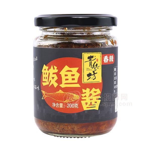 青参坊海鲜调味酱鲅鱼酱 青参坊海鲜调味酱鲅鱼酱