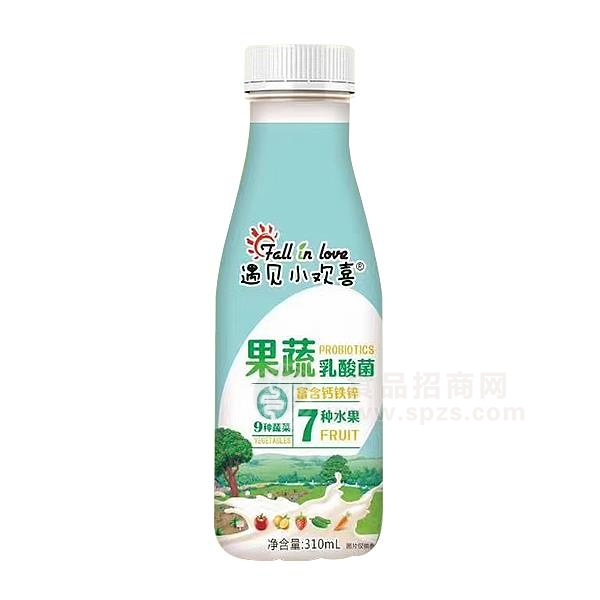 遇见小欢喜 果蔬乳酸菌饮品 乳饮料招商 果蔬饮料代理310ml