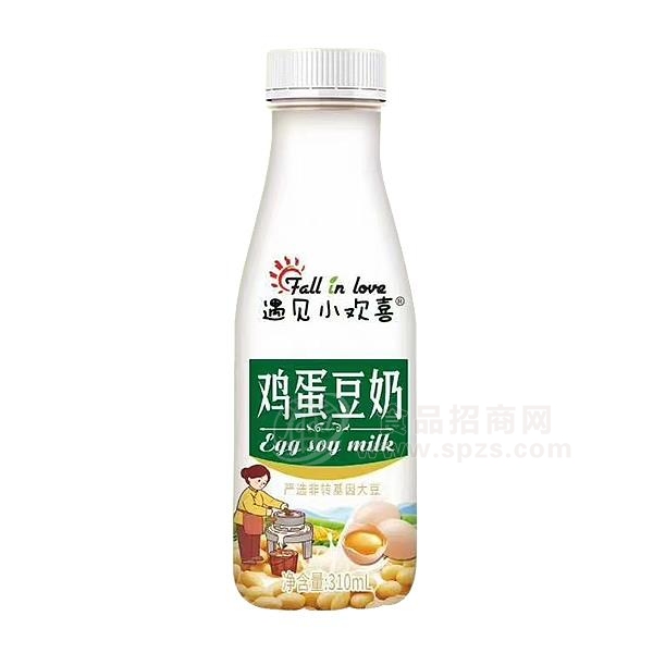 遇见小欢喜 鸡蛋豆奶植物蛋白饮料招商代理310ml