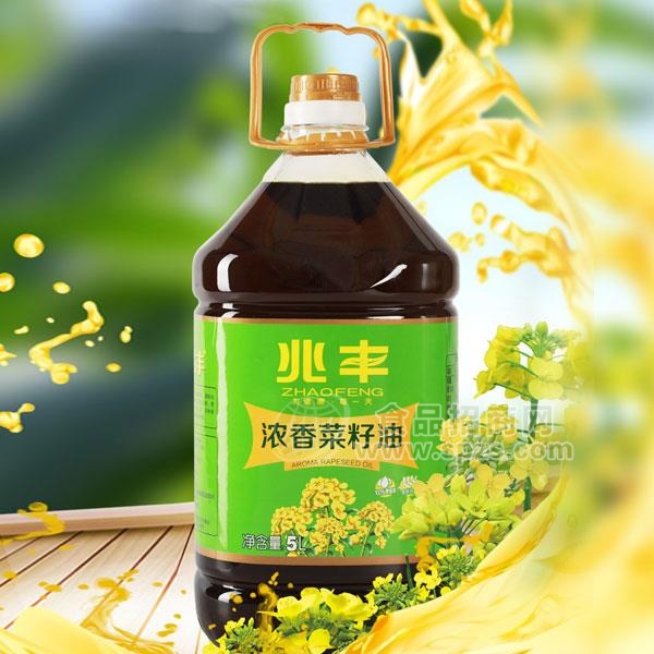 兆丰 浓香菜籽油 食用油招商代理5L