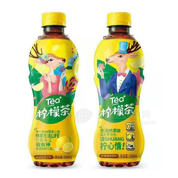 欢虎柠檬味茶饮料500ml