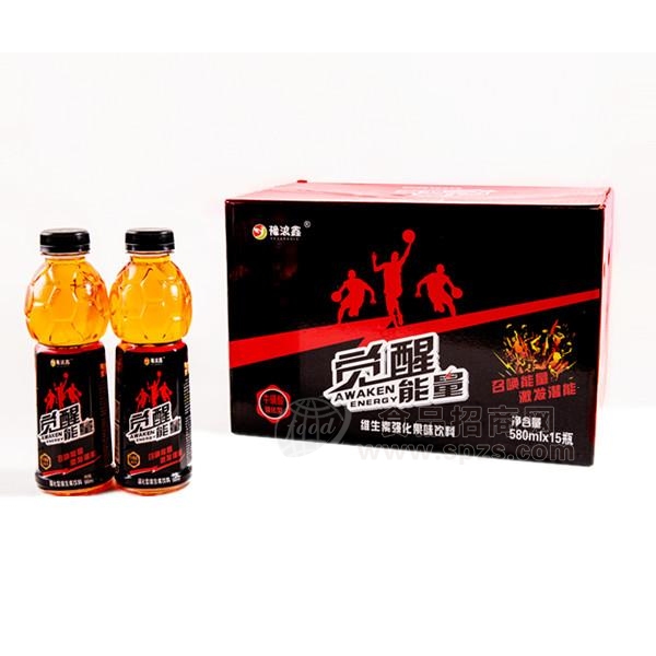 豫浪鑫维生素强化果味饮料 觉醒能量580mlx15瓶