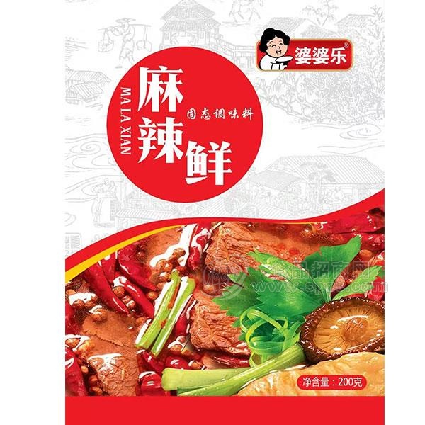 婆婆乐麻辣鲜固态调味料200g