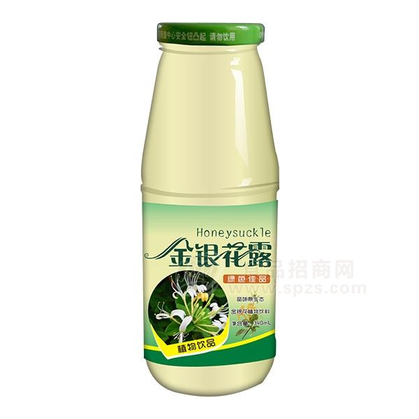 金银花露植物饮品金银花植物饮料340ml