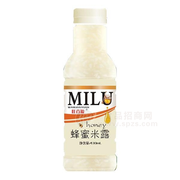 旺百源蜂蜜米露饮料米露饮品430ml