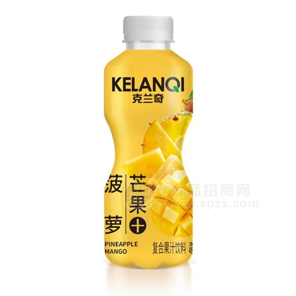 克兰奇芒果菠萝 复合果汁饮料450ml