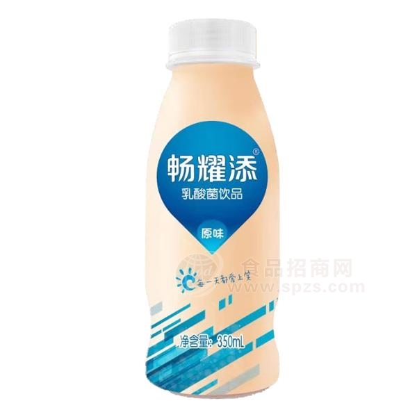 畅耀添 原味乳酸菌饮品350ml