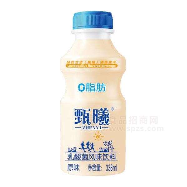 甄曦原味乳酸菌风味饮料338ml