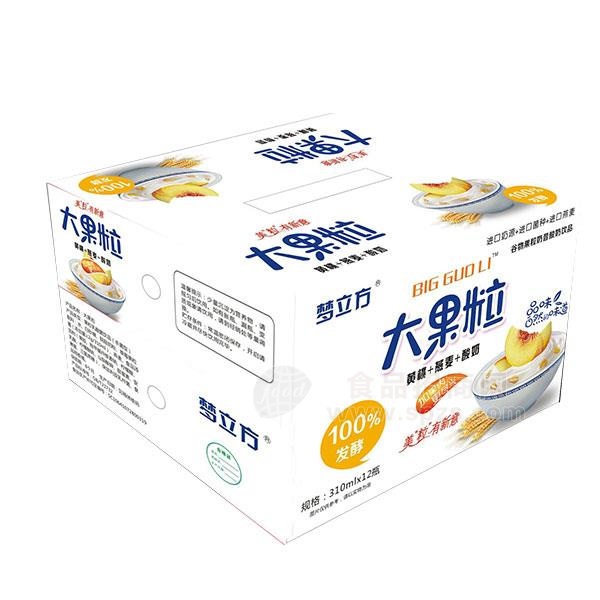 梦立方 黄桃+燕麦+酸奶大果粒箱装31