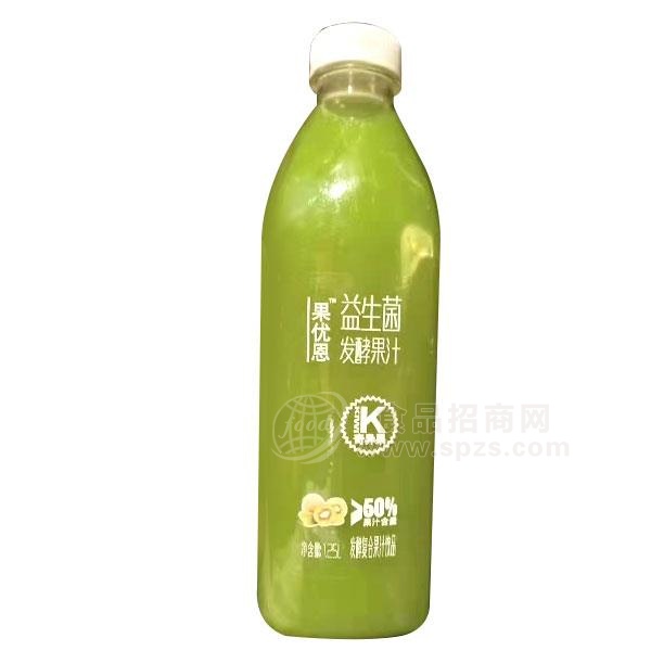 果优恩 益生菌发酵果汁 复合果汁饮品1.25L