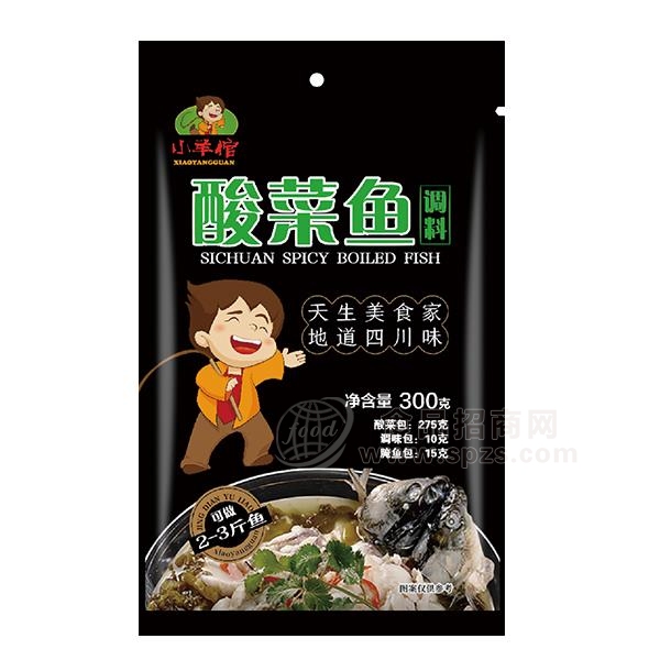 小羊倌 酸菜鱼调料 四川风味调料300g