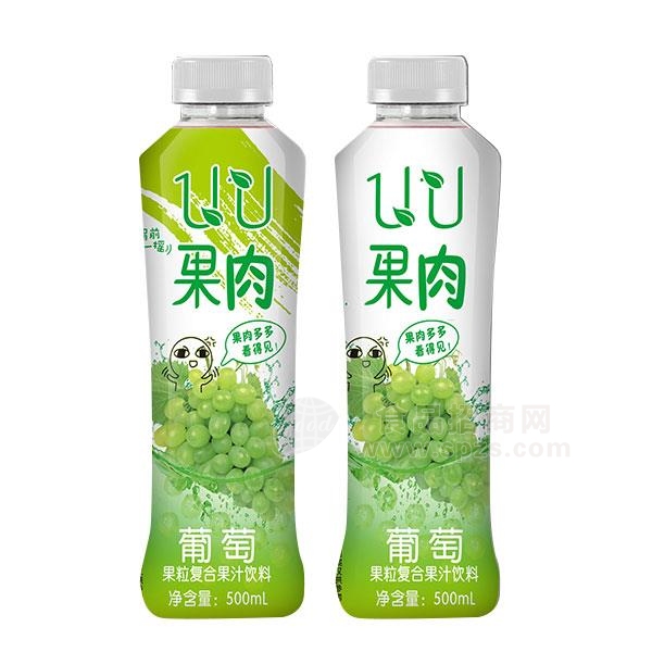 葡萄果粒复合果汁饮料招商 500ml