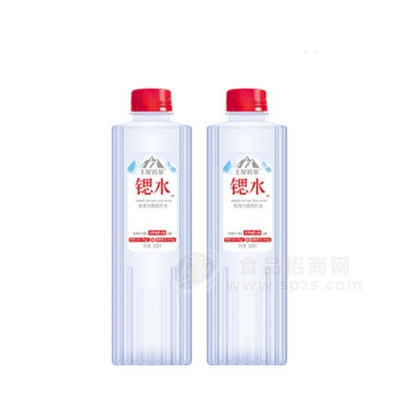 王屋岩泉锶水天然饮用苏打水厂家直供批发580ml