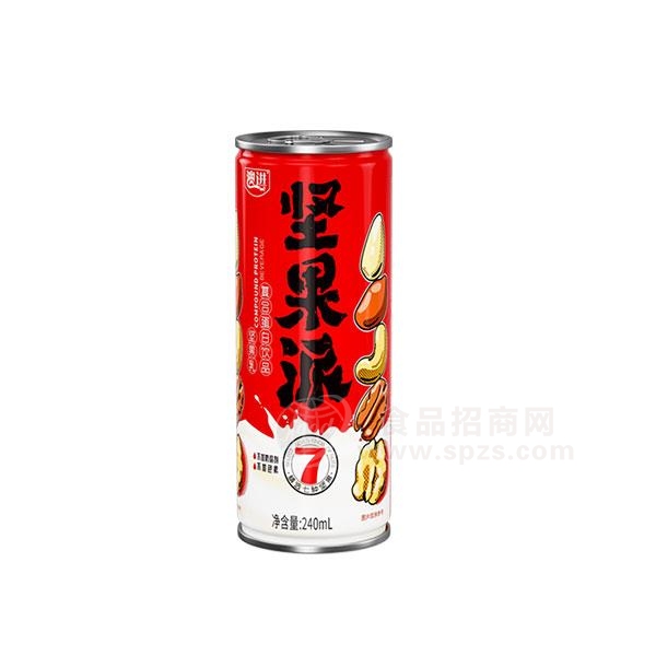 澳进 坚果派 植物蛋白饮料 240ml