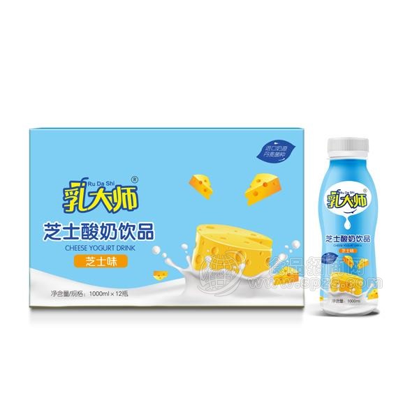 乳大师 芝士味酸奶饮品招商1000mlx1