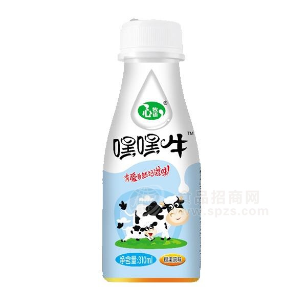 嘿嘿牛椰果原味310ml