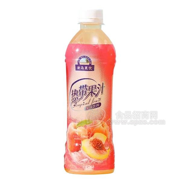 新马果饮热带蜜桃味果汁饮料招商厂家直销