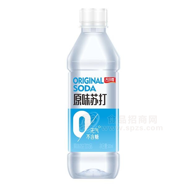 天合露无汽不含糖苏打水原味苏打饮品招商500ml