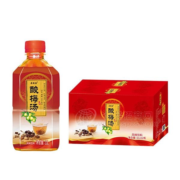 酸梅汤风味饮料1L×12瓶