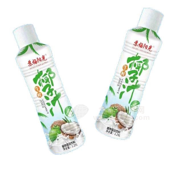 苏梅阳光生榨椰子汁 植物蛋白饮料招商1.25L