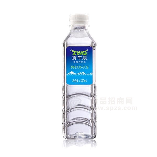 真午泉饮用天然水山泉水矿泉水招商500ml