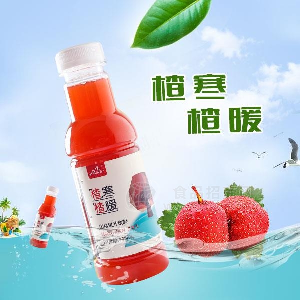 山尔 楂寒楂暖 山楂果汁饮料隆重招商445ml