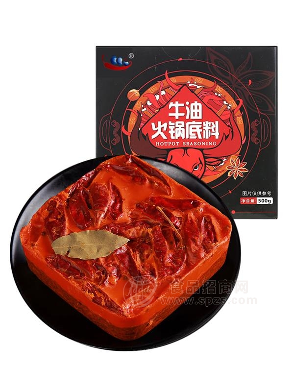 椒吱手工牛油火锅底料500g 四川重庆特产家用正宗麻辣烫香锅调料