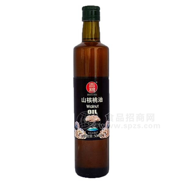 吉粮 山核桃油  食用油 500ml