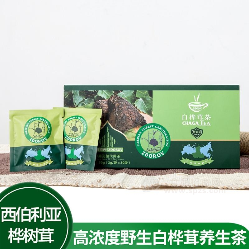 厂家批发桦树茸茶90克精装版招商