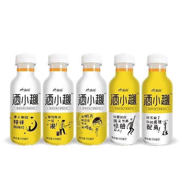 淼雨酒小趣葛根枳椇子苹果醋 饮料 网红饮料350ml