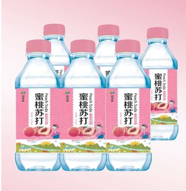 润泽源果味苏打水蜜桃苏打 润泽源果味苏打水蜜桃苏打