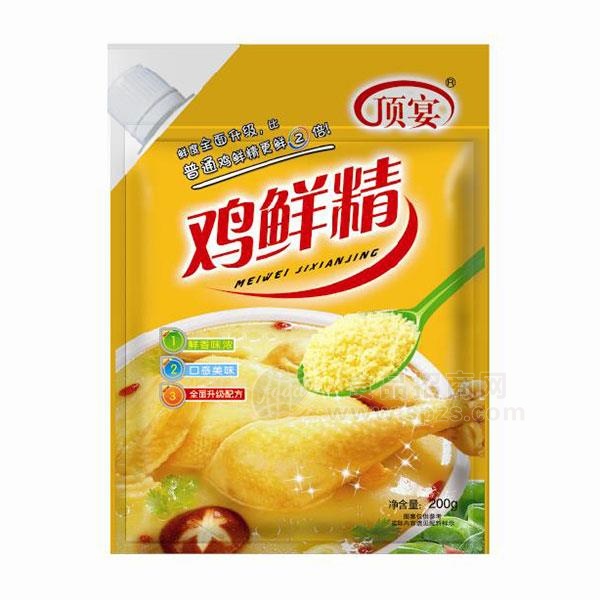 顶宴鸡鲜精 调味品200g