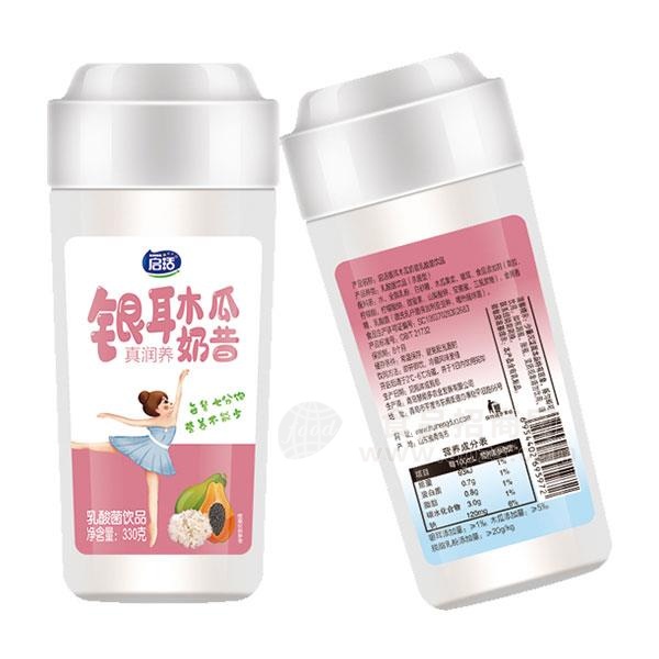 启活 银耳木瓜奶昔 乳酸菌饮品 乳饮