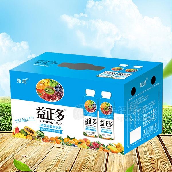 甄瑶 果蔬乳酸菌饮品 乳饮料招商338ml