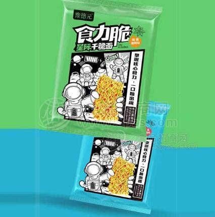 豫德元食力脆星际干脆面口味多样